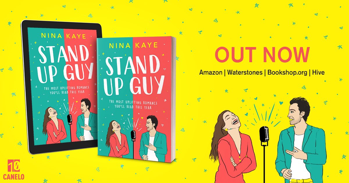 Looking for a #romcom with all the feels? 📚💕 ‘A gorgeous romantic comedy that deftly balances hilarity and heart..’ ‘Another poignant, fun, gorgeous story.’ ‘This is THE best romantic comedy I've read for a really long time.’ Only £1.99 in ebook 👉 geni.us/StandUpGuy