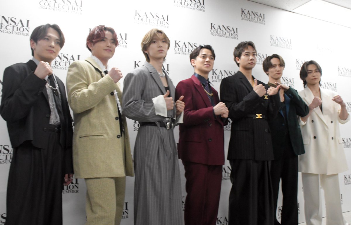 oricon's tweet photo. Travis Japan、サプライズ出演❗
『関コレ』京セラドーム大阪

この日に向けて極秘で準備
ツアー凝縮+特別パフォーマンスにファン驚愕

🎤 セットリスト／📸写真6枚
https://t.co/tDrxaIE5Wh

#TravisJapan #トラジャ #関コレ #関西コレクション https://t.co/G7AHaSjPoz