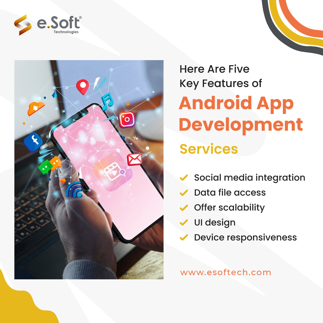 Boost your app development abilities with Android's diverse features and tools. 🌟🔧

#appdevelopment
#androidappdevelopment
#MobileApps
#mobileappfeatures
#creativeandroidapps
#appdevelopmentjourney
#mobileappsolutions
#eSofttechnologies