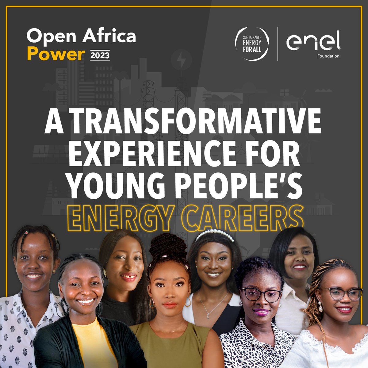 Investing in #youth is crucial, as they hold the key to accelerating progress and shaping the future of sustainable #energy. This is why we champion the Open Africa Power programme, an initiative jointly managed by @EnelFoundation & @SEforALLorg. seforall.org/news/open-afri…