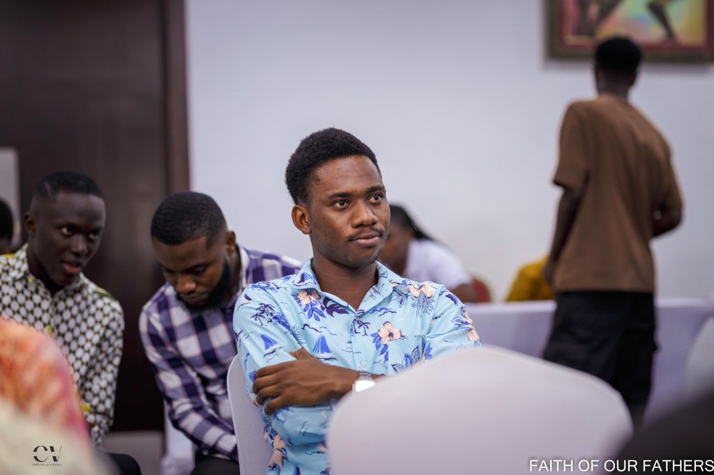 FaithOOFathers's tweet photo. Mesmerized and attentive: our audience at the project launch soaking in every moment! 🌟

#faithofourfathers 
#TheAfricanChildProject https://t.co/HB9IAu5HZ8