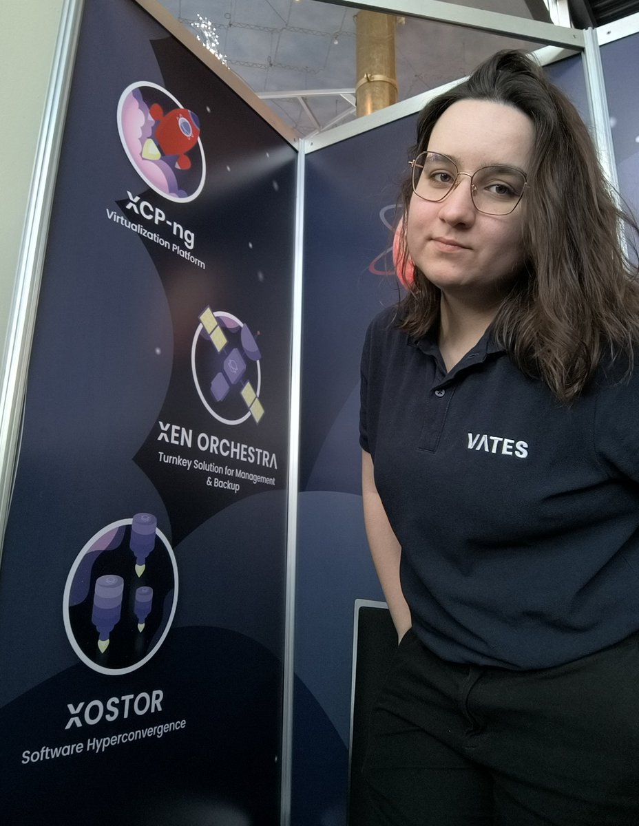 AtaxyaNetwork's tweet image. Last day of #Cloudfest ! Come discover @xcpng and @xenorchestra, the open source alternative to VMWare, in booth H20 !