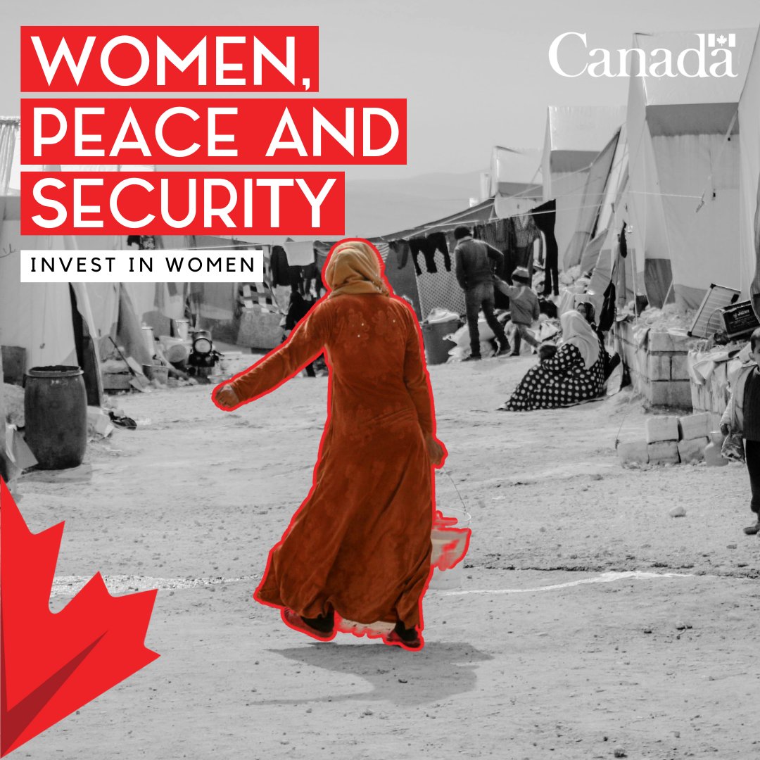 In times of conflict, women and girls continue to contribute significantly to their communities' resilience and survival. Recognizing their crucial role is essential for fostering inclusive and sustainable #peacebuilding efforts. #InvestInWomen