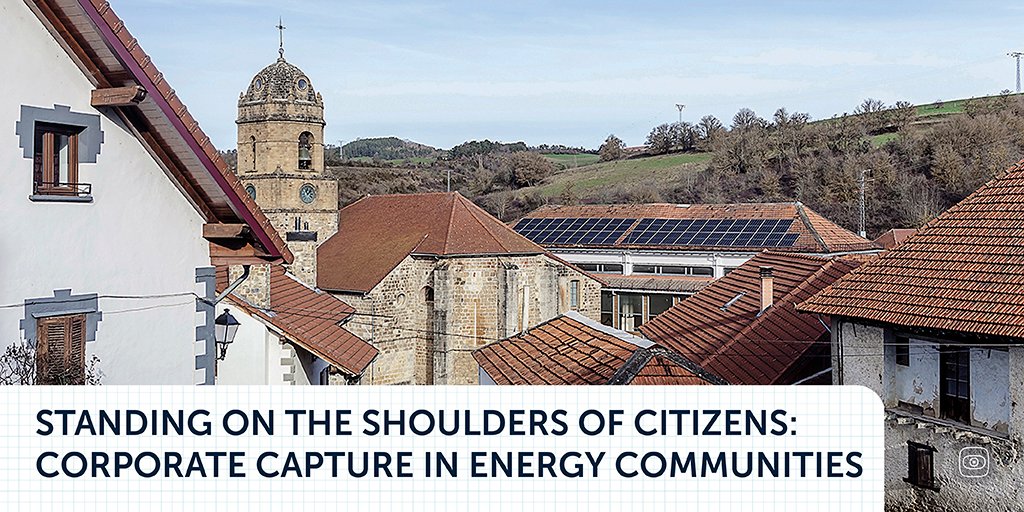 Can energy communities -citizen-led initiatives- thrive, or are companies still finding ways to take over? How entities profit from EU-funded and public subsidies to develop energy communities: urlday.cc/2lpfl #earthinvestigations #cleanenergy #energycommunities #europe