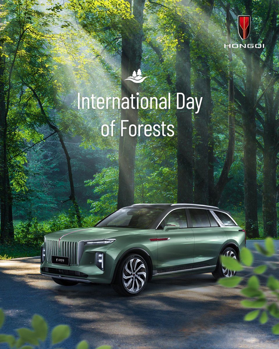 #HONGQI is committed to sustainable practices and preserving the planet's precious forests. #E_HS9 #InternationalDayOfForests HONGQI-auto.com/network/networ…