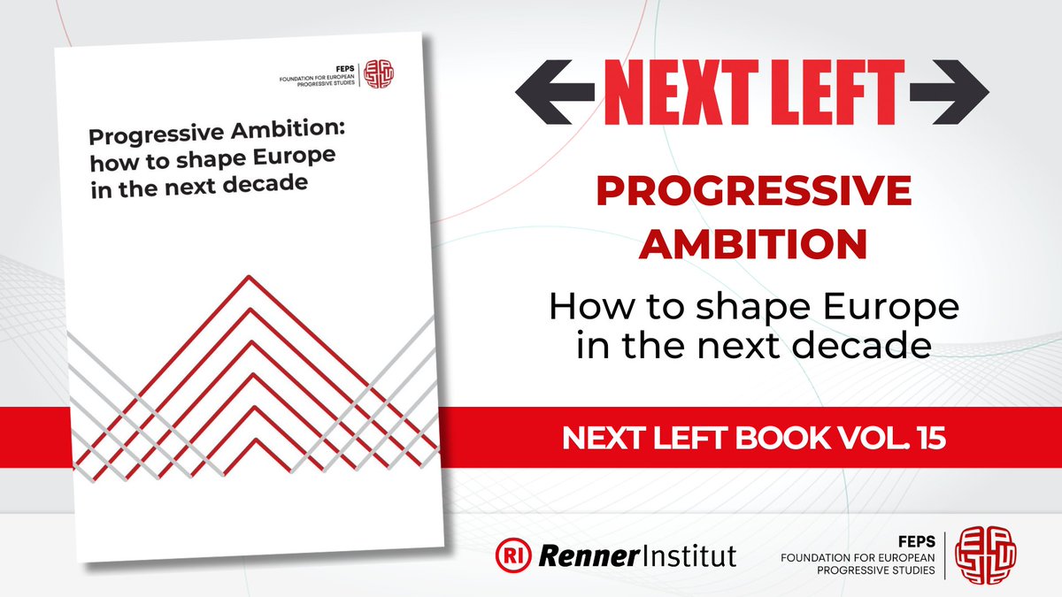 During a time of elections and polycrisis, how can we shape a #progressive EU? 'Progressive Ambition', the 15th vol in the #NextLeft series, considers concrete policy proposals that can shape a socially democratic EU 👈 Read now! ➡️bit.ly/ProgressiveAmb…