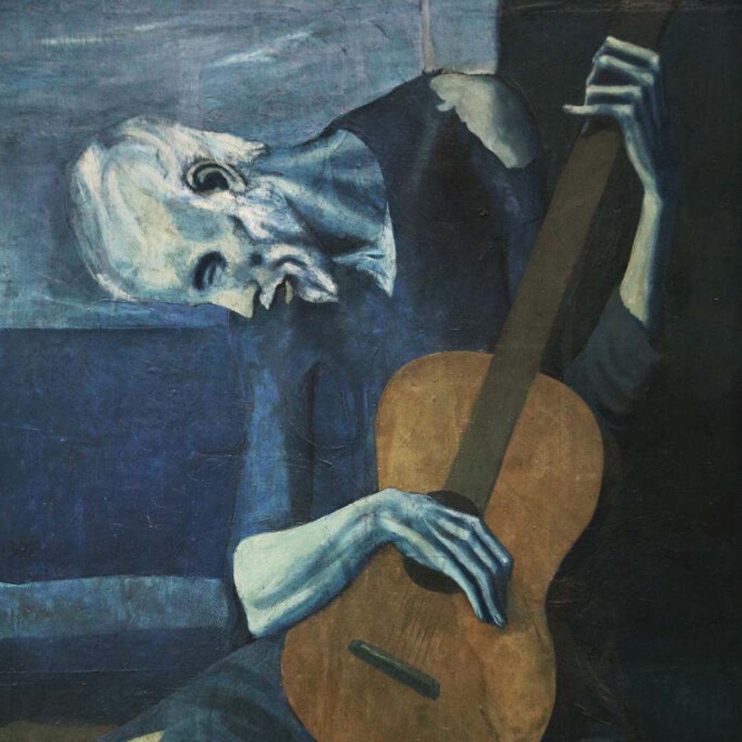 fjrdwww's tweet photo. #picasso #elviejoguitarrista #theoldguitarist #ciego #blind #períodoazul #blueperiod #expresionismo #expressionism #arte #art #pintura #painting https://t.co/l2UQnNIwRR