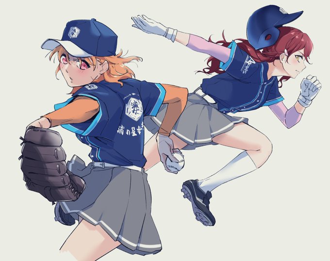 「野球 ロングヘアー」のTwitter画像/イラスト(新着)
