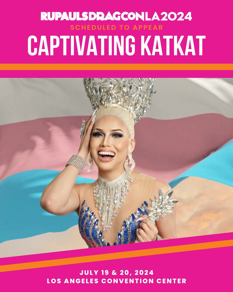 Eto na!!!! Are you ready to be captivated LA!!! 
Cant wait to meet you, and celebrate my birthday with y’all. Visit my booth and get the chance to know me more LA, see you soon!!! 🩷🩵🤍

I'm coming to Los Angeles for RuPaul's DragCon happening July 19-20. Snatch your #DragCon…
