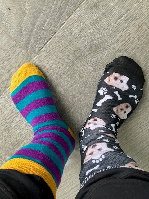 #assumeican #downssyndrome #oddsocks