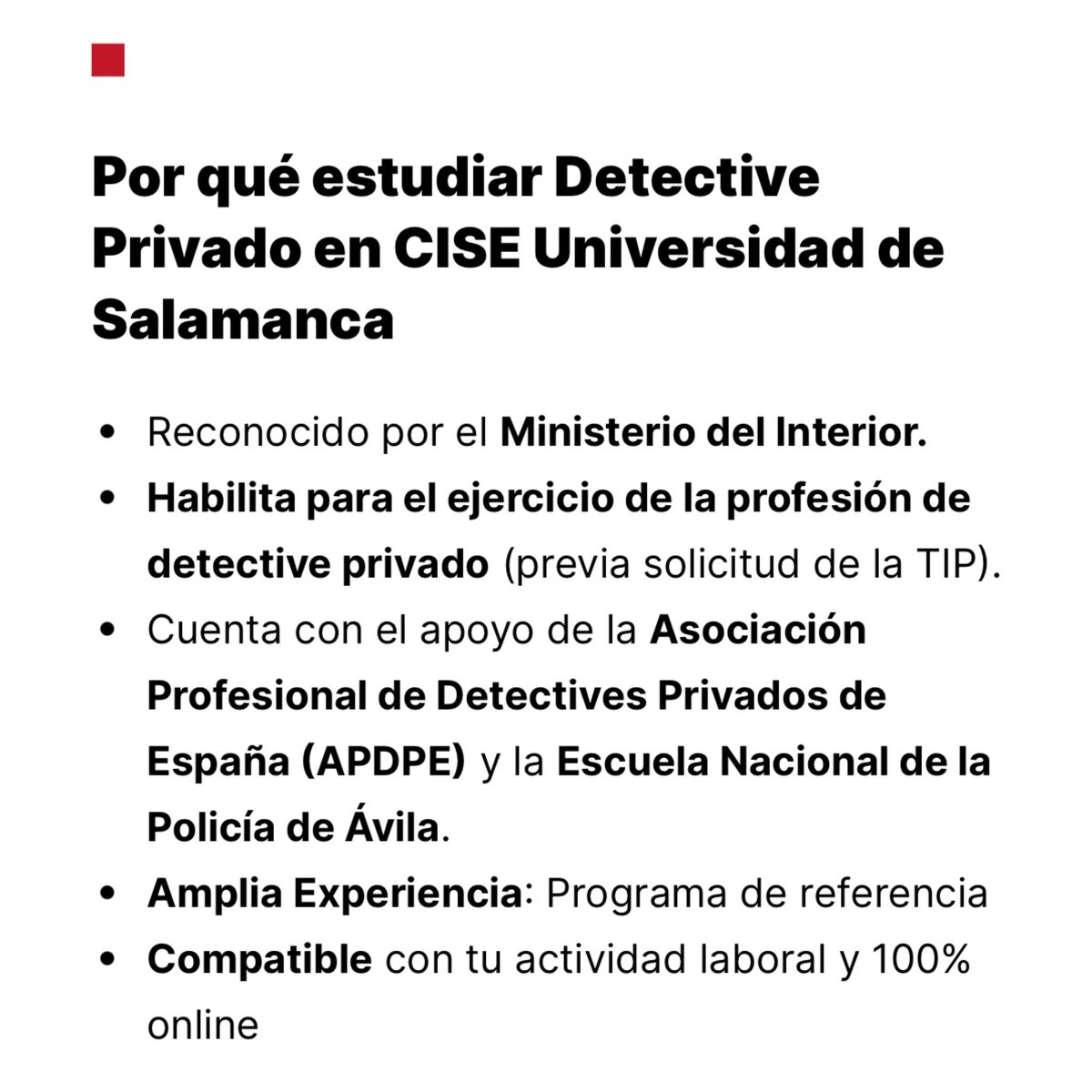 Gracias <a href="/cise_usal/">CISE</a> por vuestro compromiso y apoyo. 

“Quod natura non dat Salmantica non praestat”

#APDPE
#Gracias
#Valencia
#PorYparaDetectives