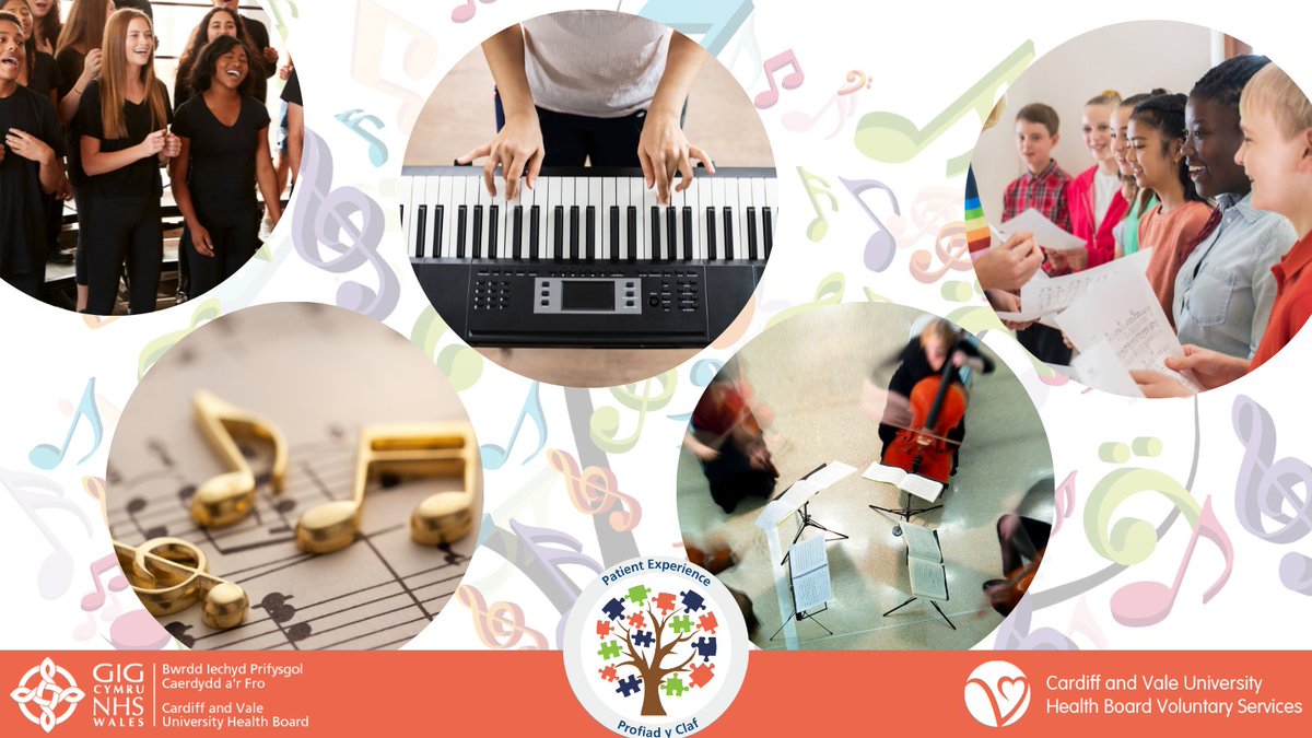 🎵🎹🎶🎼🎶🎻🎵 We are looking for music groups & choirs who would like to volunteer at one off events to share their joy of music with patients in our hospitals. Please get in touch for more information volunteer.enquiries.cav@wales.nhs.uk @cdfvolcentre @RWCMD @CardiffTimes