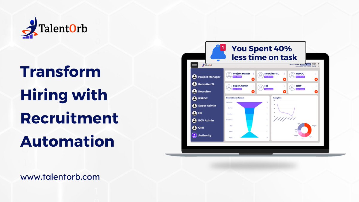 TalentOrb's tweet photo. Experience a game-changer in #recruitment efficiency with our TalentOrb - Applicant Tracking System👨‍💻

Elevate your #hiring process now! 👉 https://t.co/VZ7teKb5AG
.
#technology https://t.co/2YuqpDYn1y