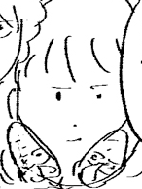 ネームができました。謎絵 