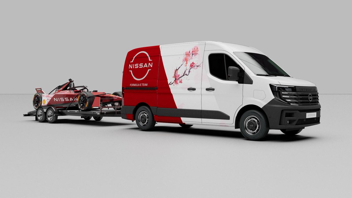 ' Nissan Formula E x Nissan LCV '

Perfect match between electric performance and eco-conscious innovation - The new electric Interstar leads the way, towing our GEN3 Formula E.

#FEinsider #Nissanproud #nissanemployee #LCV #nissanformulae #Nissaninterstar #workbetterlivebetter