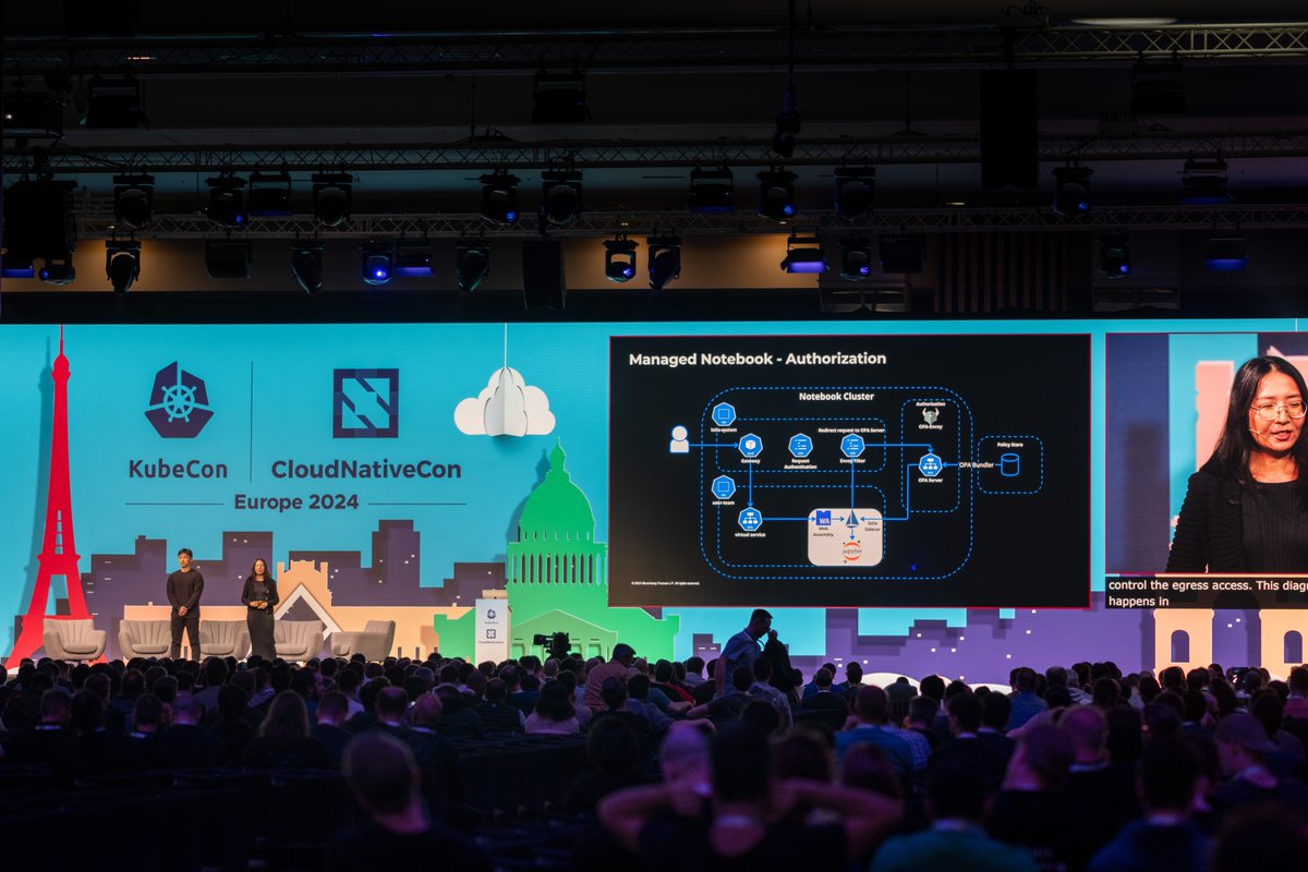 OPA had an amazing day yesterday at #KubeCon. A keynote shoutout and lots of great conversations at the kiosk. Don't forget to come to the maintainer track session at 15:25 in room 7.3 W02-03. Details: kccnceu2024.sched.com/event/1Yhhn The kiosk is open again from 10:30!