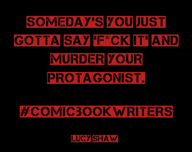 Sometimes it's necessary for the story.. sometimes I'm just in a bad mood 💀 #comicbooks #comicbookwriter #comic #comicbook #indiecomics