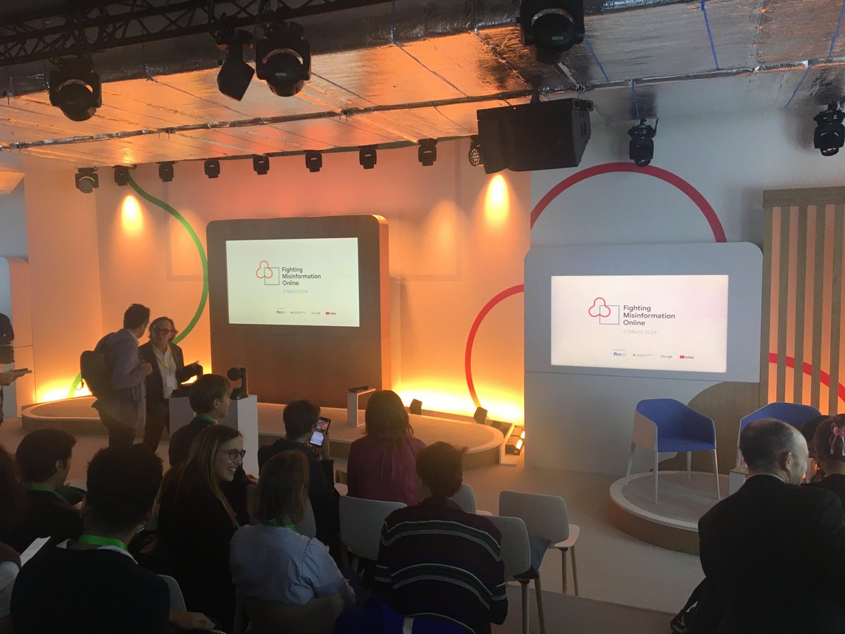 Today, we are attending the Fighting Disinformation Online #FMO2024 summit by Google, together with some of our own @BIK_youth 🤩 🔍Focusing on how to counter #disinformation in the context of the next #EuropeanElections Stay tuned to see how the day will be! #MediaSmartOnline