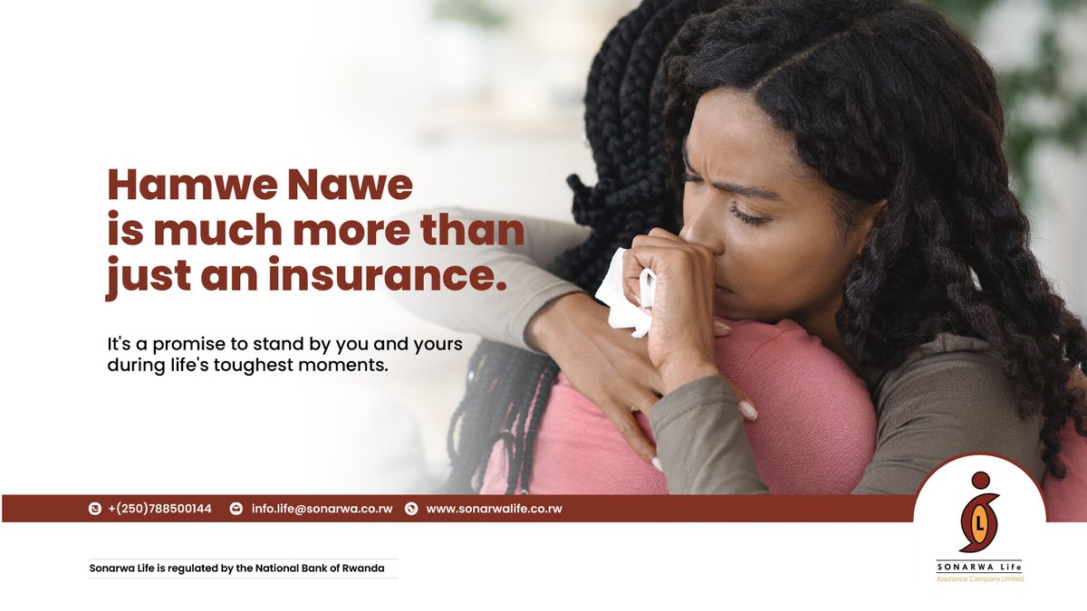 With our funeral policy (Hamwe Nawe), we provide more than just financial support. We offer a peace of mind and assurance, ensuring your loved ones are well taken care of when they need it most. #SonarwaLife #StrengthInSolidarity