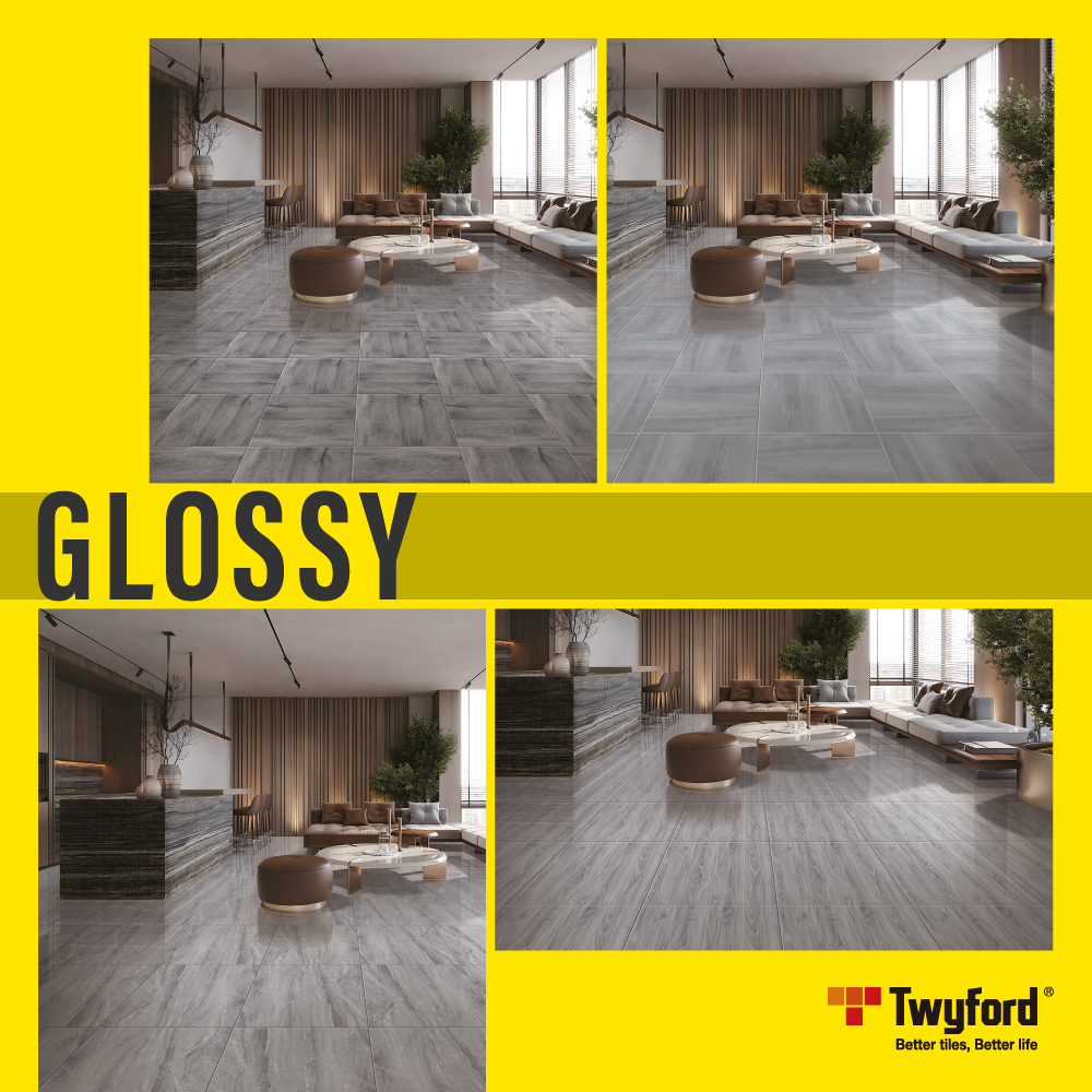 The reflective nature of our glossy tiles is the best option for smaller spaces since their reflective nature makes the room appear bigger and brighter.

#TwyfordOfficial #BetterTilesBetterLife #CeramicTiles #GlossyTiles