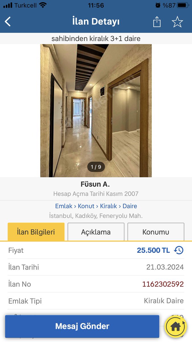 ayssnyr's tweet photo. bu dolandiricik yontemiyle ilgili bi aksiyon almayi dusunuyor musunuz acaba? @sahibindencom https://t.co/BXOkEM3tjg