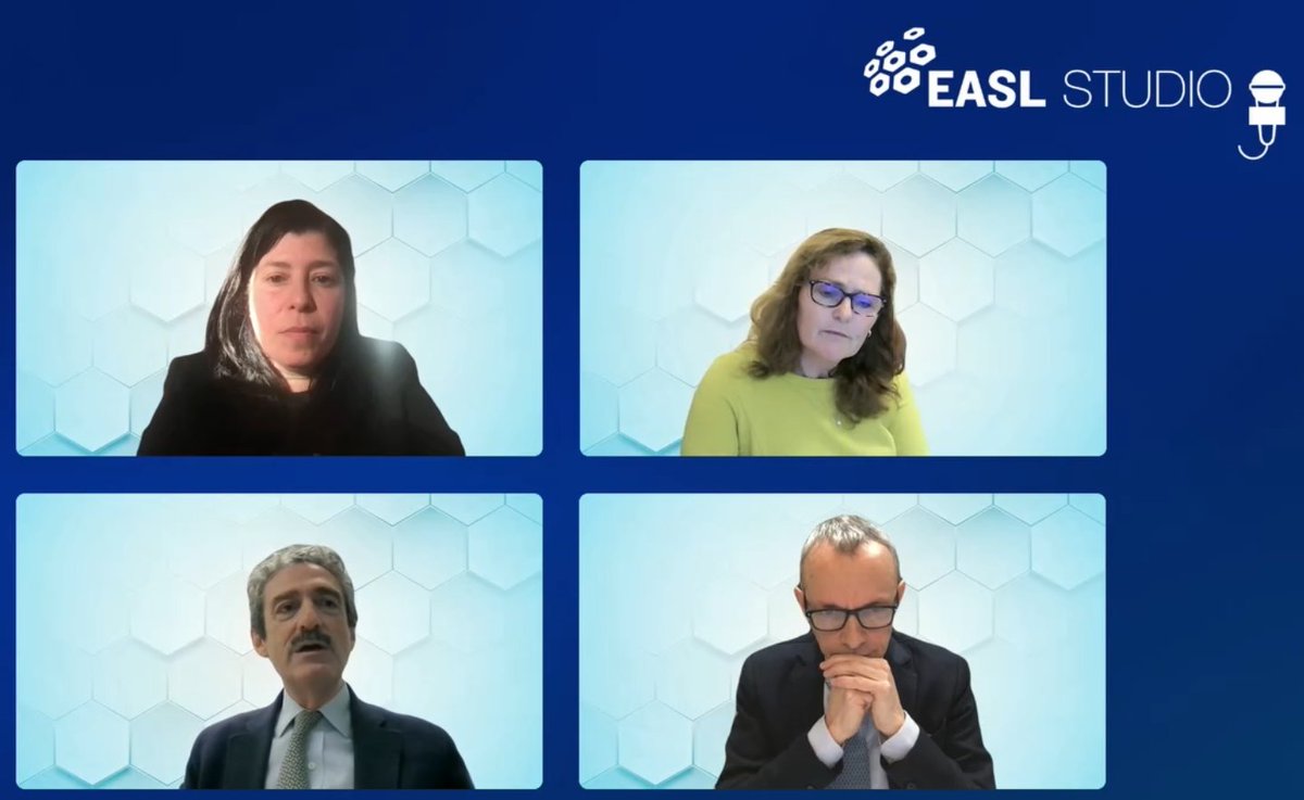 #EASLStudio:
👉 Higher patient heterogeneity nowadays ➡️ BCLC still good enough?
👉Need for personalised approach involving multidisciplinary experts
👉Difficult to align certain parameters across country ➡️ i.e. cost effectiveness

@Helen_ncl_HCC @ma5RN @prof_cillo @EASLnews