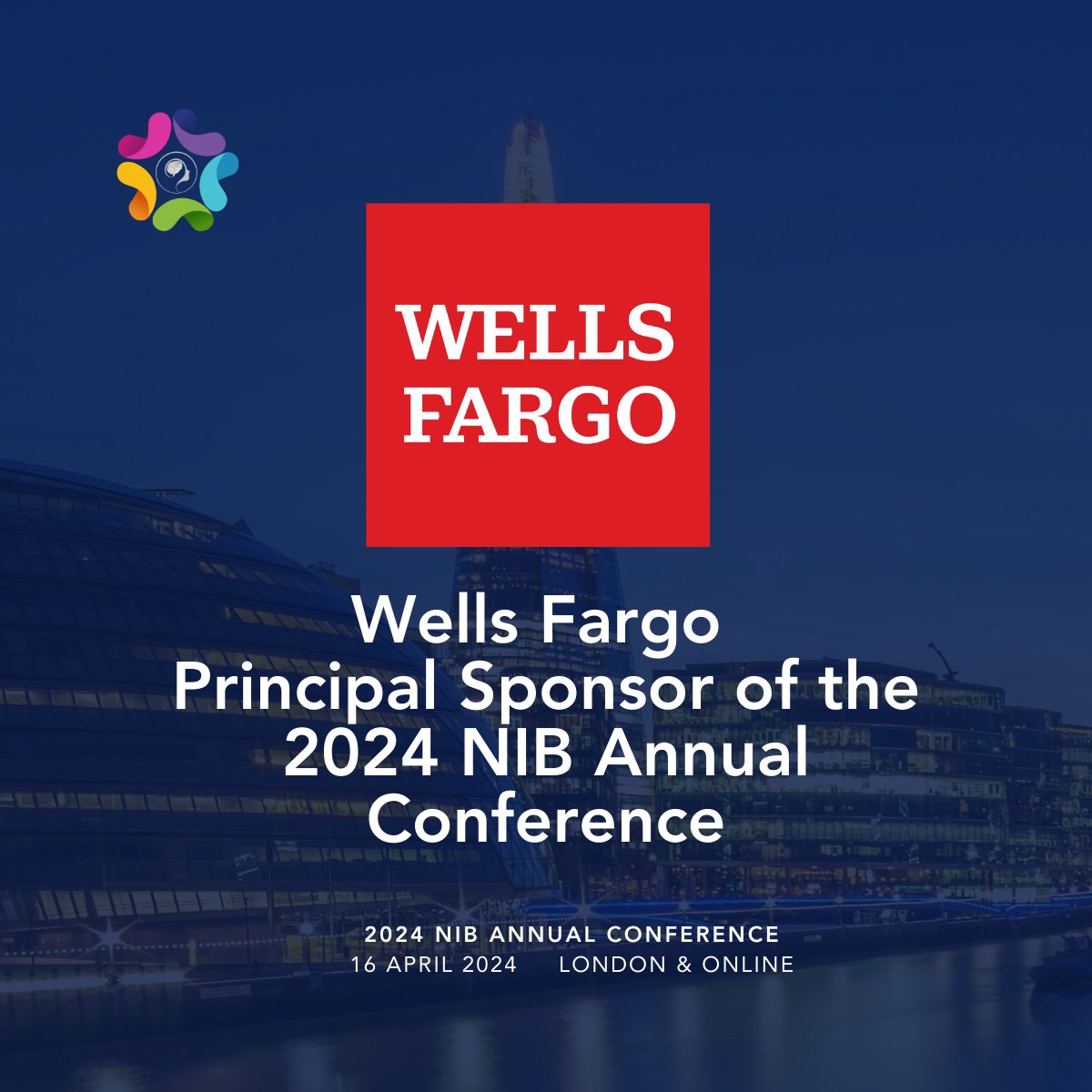 #TeamNiB are delighted to announce @wellsfargo as Principal Sponsor for our 2024 NiB Annual Conference! Visit this link to find out more and buy your tickets: Bit.ly/NiBConference2… #Neurodiversity #NeurodiversityInBusiness