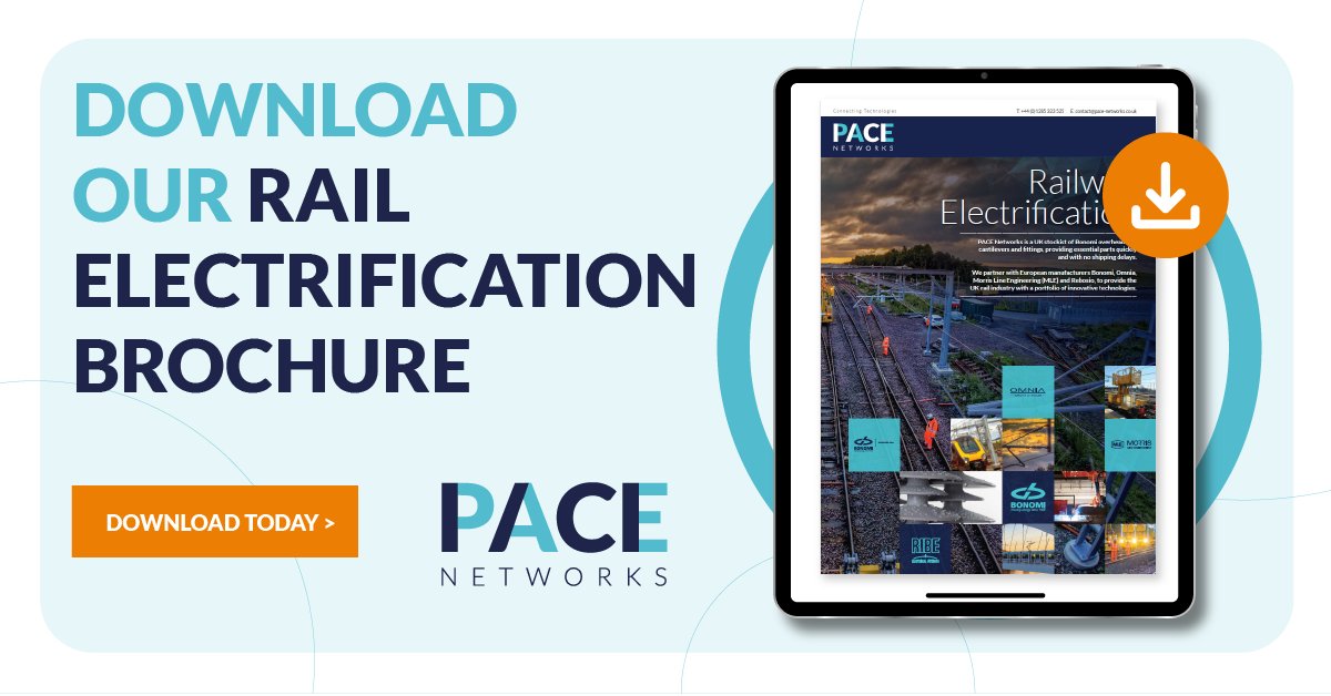 PACE_Networks's tweet image. PACE’s Rail technologies provide a leading-edge response to the new challenges of rail transport.

Download a copy of our Rail Electrification Brochure today to view our portfolio of innovative technologies - loom.ly/XZg65K8

#electrification #networkrail #railwayindustry