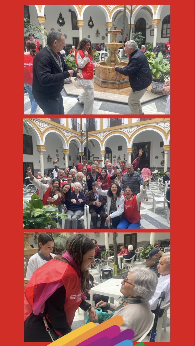 La felicidad está en dar. Por eso, ayer celebramos el Día Internacional de la Felicidad en la Residencia San Juan de Dios con parte de nuestro equipo de Sevilla. ¡Qué mañana tan bonita pasamos! #CitySightseeingCares #DíaInternacionaldelaFelicidad