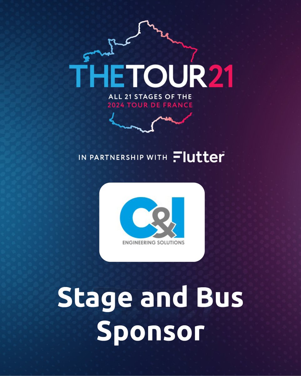 🌟🌟 New Partner Announcement 🌟🌟 We are delighted to welcome C&I Engineering to The Tour 21 family as an official Stage and Bus Sponsor of The Tour! If you would like to get involved as a sponsor, please contact Alex@cureleukaemia.co.uk #LeTour #TourDeFrance #BloodCancer
