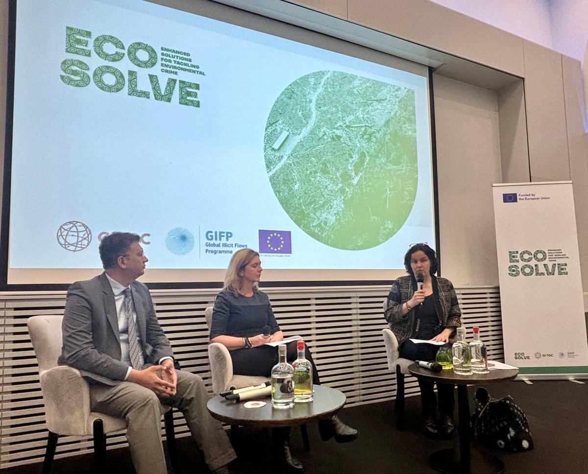 🚀 Eco-solve's launch in Brussels was a complete success!

🌿 Thank you to everyone who made this possible and who will continue to contribute to this effort to fight #environmentalcrime online and offline.

Learn more: ecosolve.eco 

<a href="/EU_FPI/">EU Service for Foreign Policy Instruments 🌐</a>