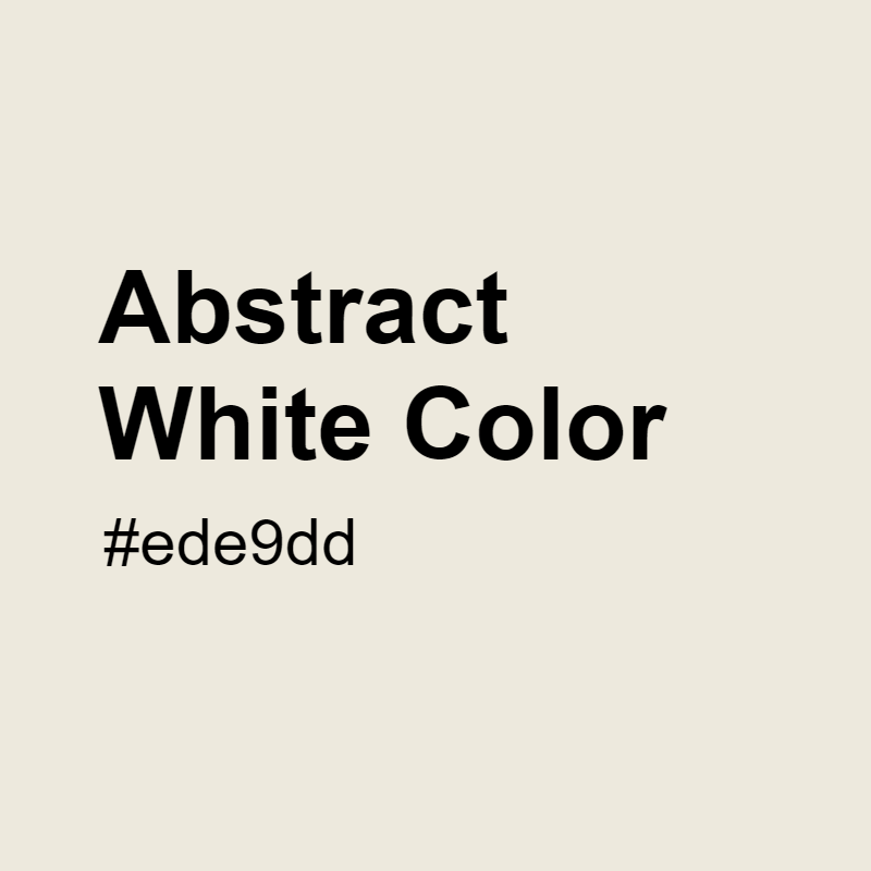 Abstract White color #ede9dd A Cool Color with Grey hue! 
 Tag your work with #crispedge 
 crispedge.com/color/ede9dd/ 
 #CoolColor #CoolGreyColor #Grey #Greycolor #AbstractWhite #Abstract #White #color #colorful #colorlove #colorname #colorinspiration