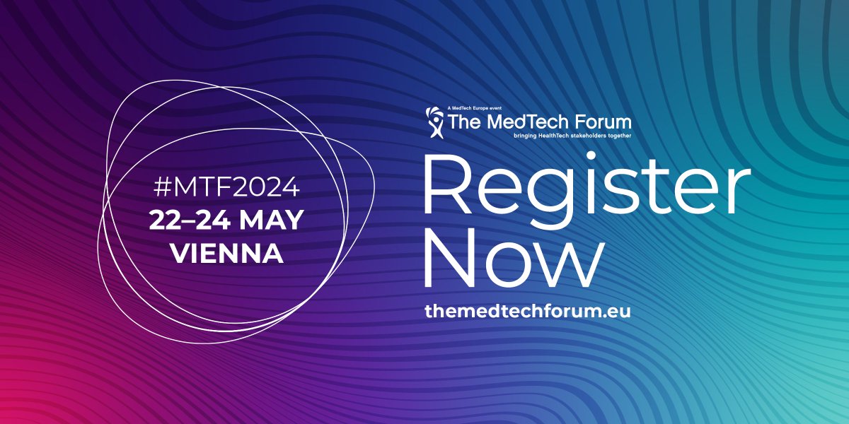 VDGH's tweet photo. 🎫 Registrieren Sie sich für das MedTech Forum 2024! Das #MTF2024 ist Europas größte Konferenz der Gesundheits- und Medizintechnikbranche.   Sehen wir uns dort? Mehr Infos gibt es hier 📷 https://t.co/6IZigsvfMB https://t.co/RFgQCIodF7