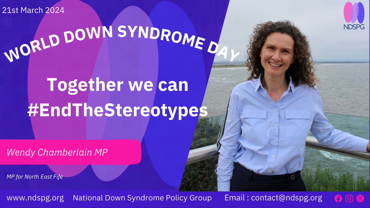 Today marks World Down Syndrome Day, a global day of awareness. Together we can #EndTheStereotypes #WDSD2024 #NDSPG