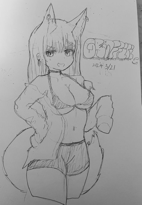 落書き
アナログは目が難しい😓 