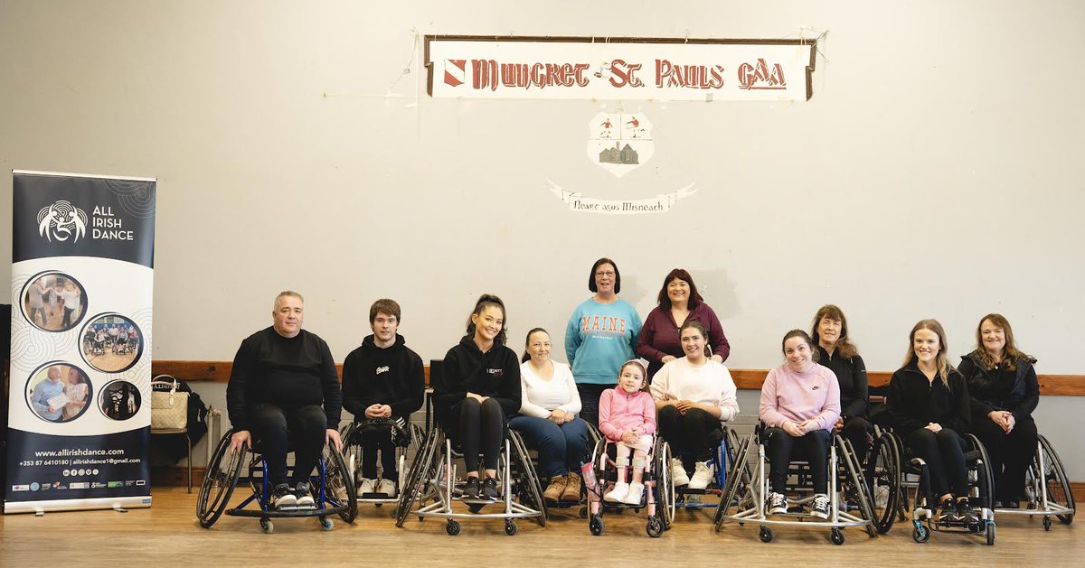 Thanks to our amazing trainees pictured here during the body-storming experiential learning phase of our recently completed Pilot Wheelchair Céilí Dance Leader Training funded by @SEIreland Thanks also to @club_munster for your help & support #AllIrishDance #inclusive #dance