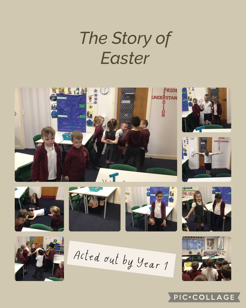 Yesterday Year 1 learnt all about the Easter Story and acted it out to gain a better understanding of the events that took place #MoorsidePA #MoorsidePARE