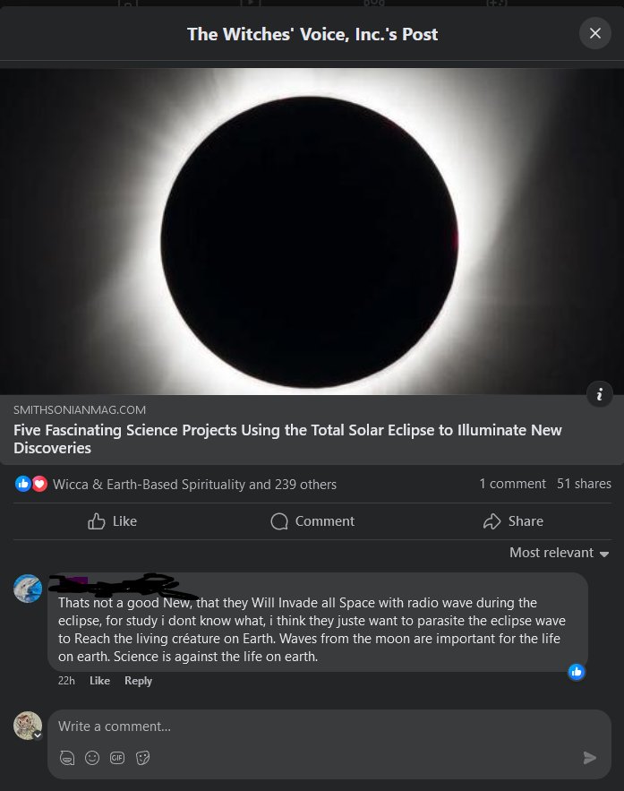 FBScienceSub's tweet photo. .....nope.
Nothing.
I've got nothing.
#FacebookScience #PhysicsFail #CosmologyFail #Moon #Eclipse https://t.co/pqxPuZ2nLy