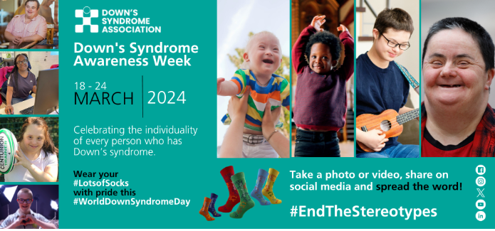 It's #WorldDownSyndromeDay2024 today. A day to celebrate the people in our communities who live with Down Syndrome. This year's theme is to #EndTheStereotypes. Do take a moment to pause & reflect on what our personal biases might be. If you can, do consider supporting @DSAInfo.