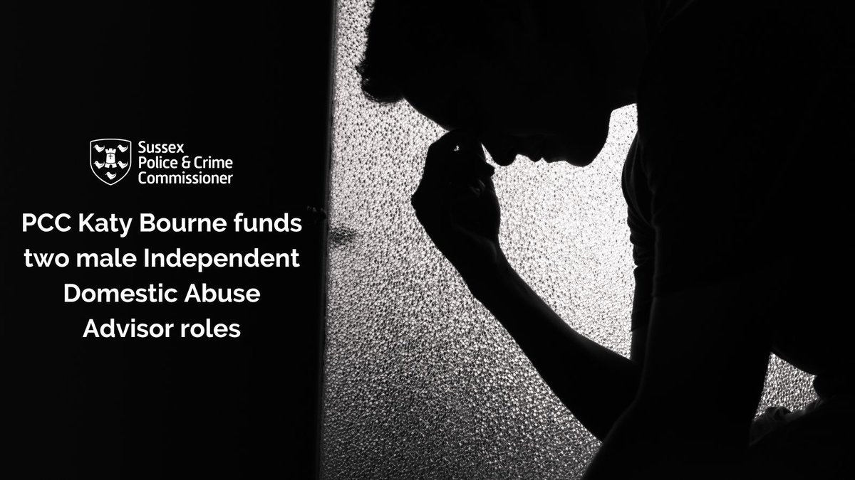 Through @MoJGovUK funding, PCC @KatyBourne commissioned @MankindCharity to recruit 2 male Independent Domestic Abuse Advisor roles through @VictimSupport. The posts have been filled & male victims of DA will soon be supported through this service: shorturl.at/sAPZ3