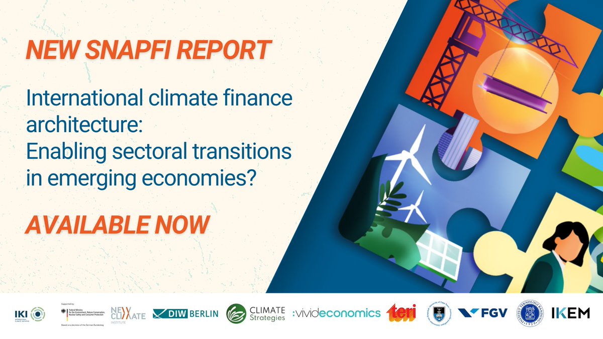 📣NEW REPORT📣 All countries require significant investments for sectoral transformations.🌍 However, existing policies don't always align with financial instruments, posing barriers to #JustTransitions. 📜 Read SNAPFI’s latest report to find out more: climatestrategies.org/publication/ne…