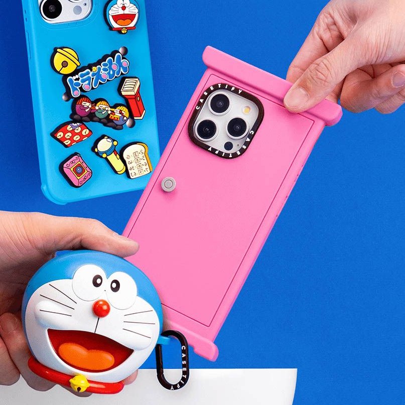 どこでもドア casetify iPhone 15 Pro ケース ドラえもん（どら
