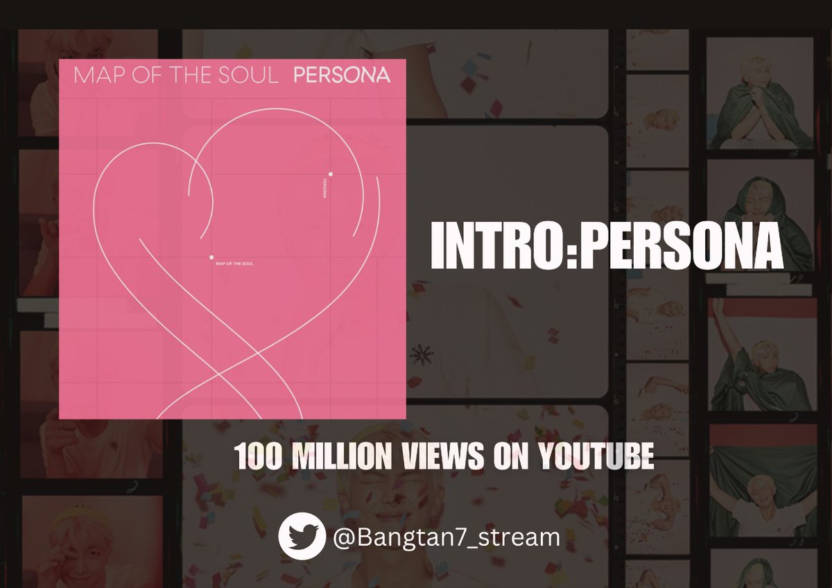 'Intro:Persona' by #RM Official MV has now surpassed 100 Million views on YouTube!

CONGRATULATIONS RM
#100MForRM
#Persona100M_onYT