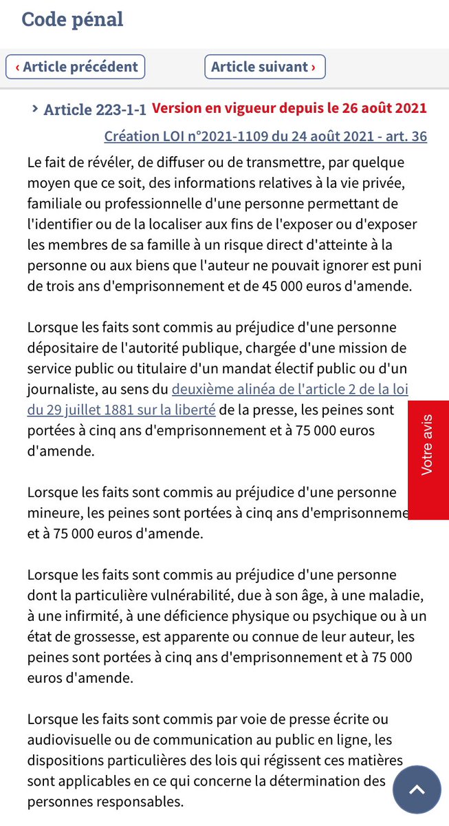 jossfrommars's tweet photo. @cramptance @matt_wat_88 @PowSama_ @lmmateriaIBoy @uaejuh Voici ce que dit le code pénal :
https://t.co/Ed5xhjRwcw https://t.co/MqGfYSQprG