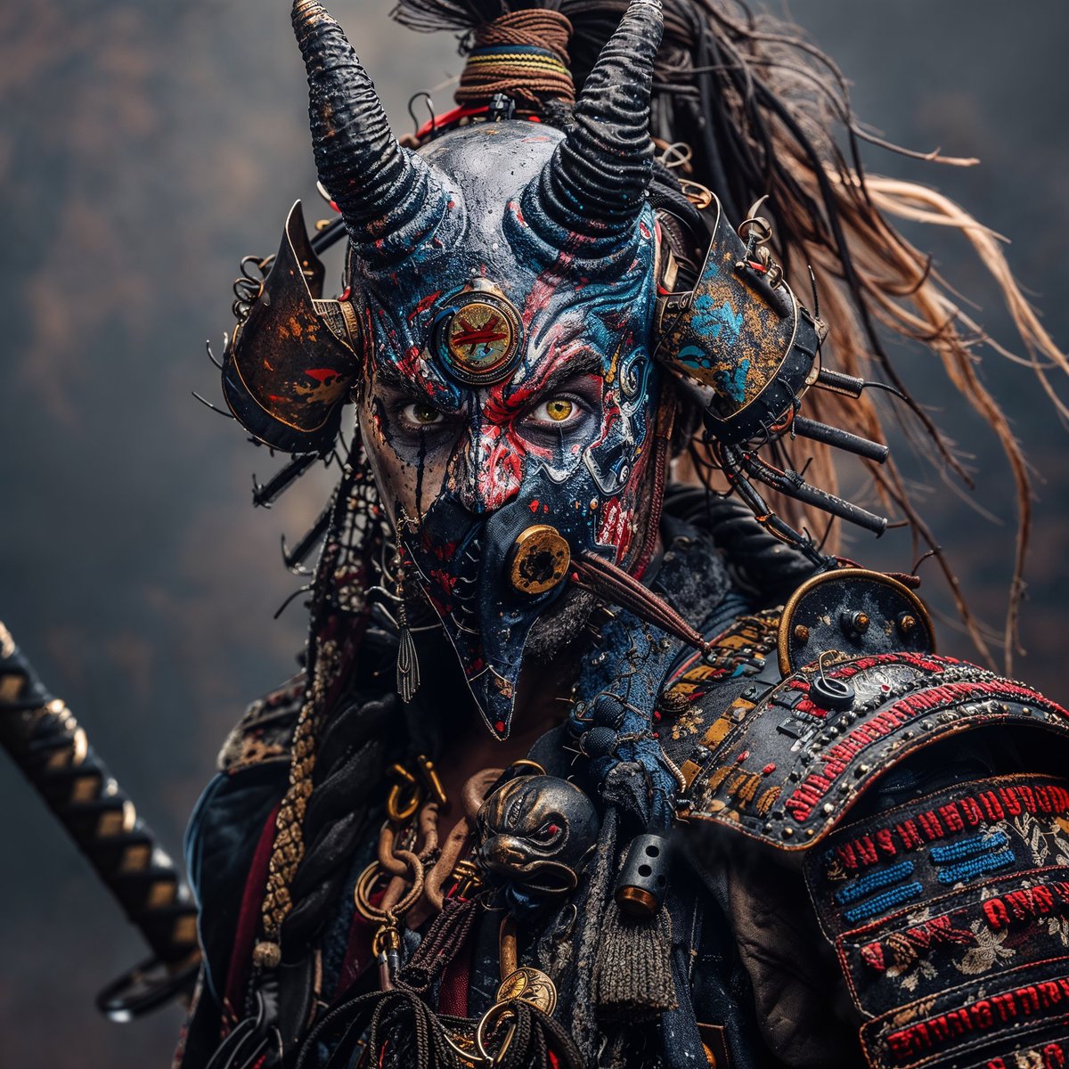 samurai_xdc's tweet image. In the battle for the Japan of the future we introduced you to the #samurAI of the Empire, those of the Shogun and the Ronin in Collection 1. 

For Drop 2 we will expand the armies with Shinigami, Kaijus and Mecha robots. 

We have already started with the Shinigami Art tests.