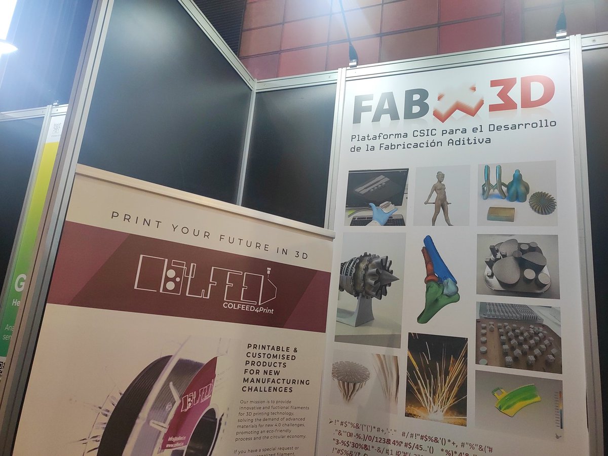 Seguimos en <a href="/ForoTransfiere/">Foro Transfiere</a> junto con <a href="/PFab3d/">pti_FAB3D</a> presentando soluciones para #ManufacturaAditiva Ven a vernos en el #ResearchCenter !!