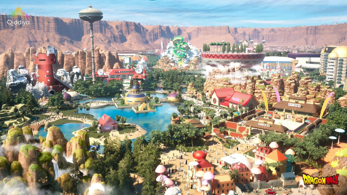 The Dragon Ball Theme Park has been announced for construction at Qiddiya City in Saudi Arabia!
Stay tuned for more details about this amazing project that will bridge the world of Dragon Ball and real life!

en.dragon-ball-official.com/news/01_2533.h…

#dragonball