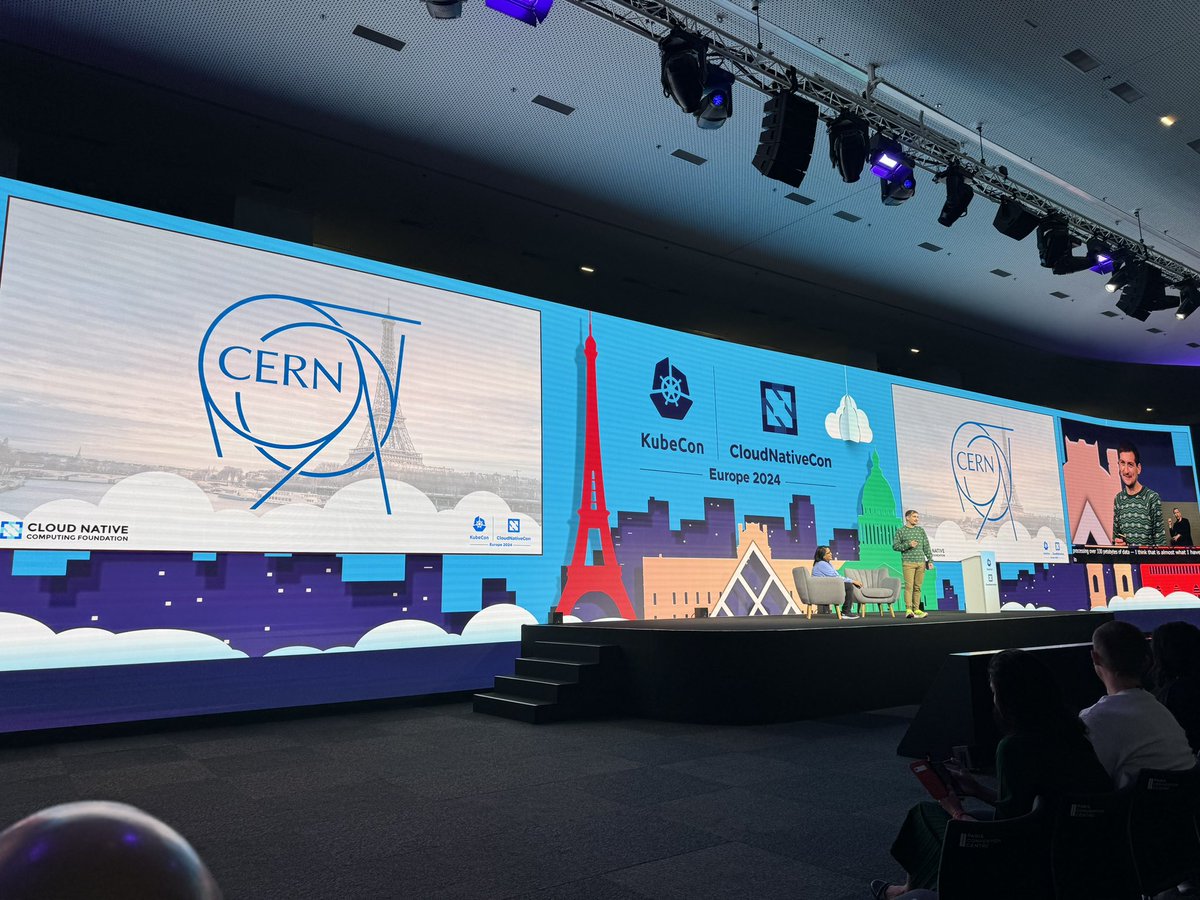 Phil Estes (@estesp) on Twitter photo Congrats to <a href="/ahcorporto/">Ricardo Rocha</a> and the CERN team on the top end user award at #KubeConEU! 🎉 I’ve truly enjoyed collaborating with them over the years on runtime issues across Docker and containerd on custom filesystem support/lazy loading. It’s also a super cool place to visit! 😎 Congrats to <a href="/ahcorporto/">Ricardo Rocha</a> and the CERN team on the top end user award at #KubeConEU! 🎉 I’ve truly enjoyed collaborating with them over the years on runtime issues across Docker and containerd on custom filesystem support/lazy loading. It’s also a super cool place to visit! 😎