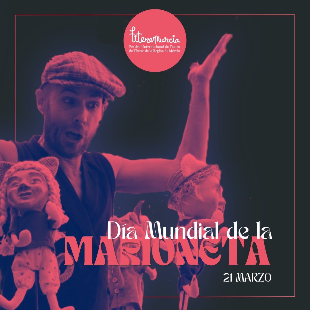 🎭 ¡𝙁𝙚𝙡𝙞𝙯 𝘿𝙞́𝙖 𝙈𝙪𝙣𝙙𝙞𝙖𝙡 𝙙𝙚 𝙡𝙖 𝙈𝙖𝙧𝙞𝙤𝙣𝙚𝙩𝙖! 🎉

Hoy celebramos el arte y la magia de las marionetas en el teatro ¡Acompáñanos en este día especial y sumérgete en el mundo encantado de las marionetas! 🎶🎪

#DíaMundialDeLaMarioneta #FestivalDeTíteres