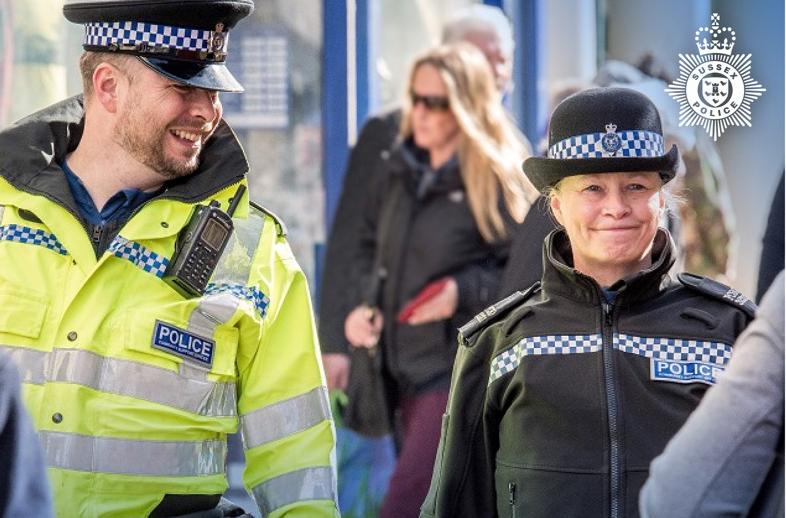 Today, officers and our partners from Paragon Domestic Abuse Services, Cyber Crime and West Sussex County Council, raising awareness on violence against women and girls. 🏫 High Street, Crawley by the police pod 🗓️ 21 March 2024 🕕 1pm to 3pm
